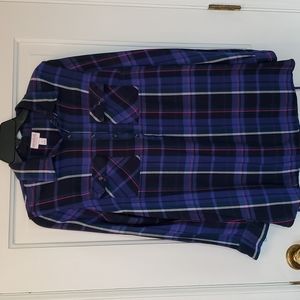 Isabel Maternity Plaid Tunic